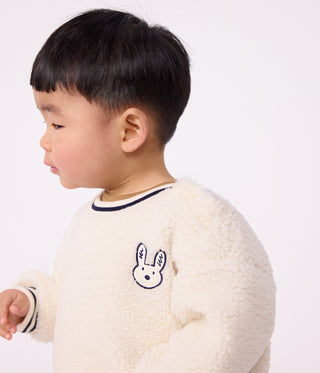 Babies' Plain Sherpa Fleece