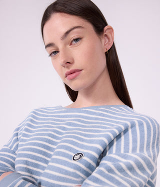Women's Stripy Cotton Terry Pyjamas