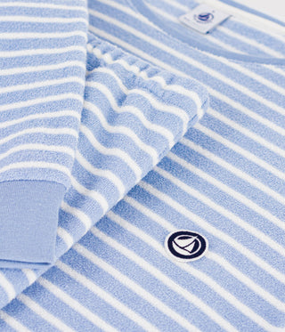 Women's Stripy Cotton Terry Pyjamas