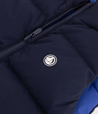 Children's Plain Sleeveless Puffer Jacket
