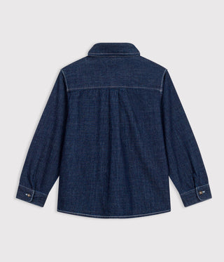 Boys' Plain Denim Shirt