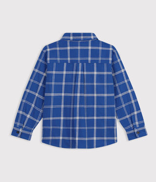 Boys' Checked Cotton Shirt