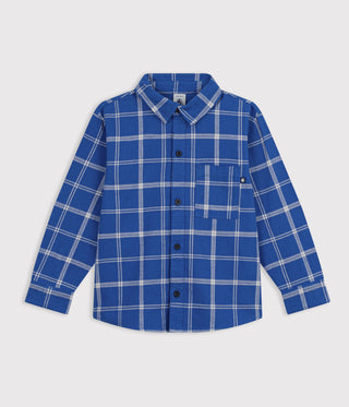 Boys' Checked Cotton Shirt