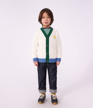 Children's Plain Cotton Cardigan