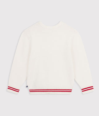 Children's Wool and Cotton Jumper