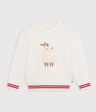 Children's Wool and Cotton Jumper