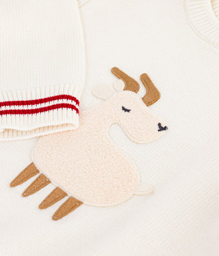 Children's Wool and Cotton Jumper