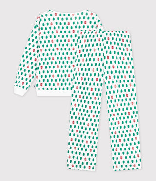 Women's Fir Tree Print Cotton Pyjamas