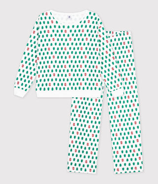 Women's Fir Tree Print Cotton Pyjamas