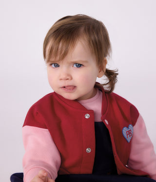 Babies' Two-Tone Cotton Jacket