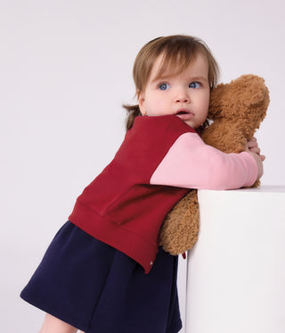 Babies' Two-Tone Cotton Jacket