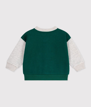 Babies' Two-Tone Cotton Jacket