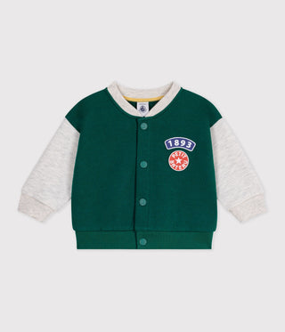 Babies' Two-Tone Cotton Jacket