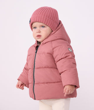 Babies' Knit Hat with Fleece Lining