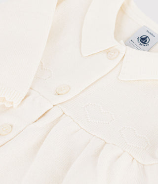 Babies' Plain Knitted Dress