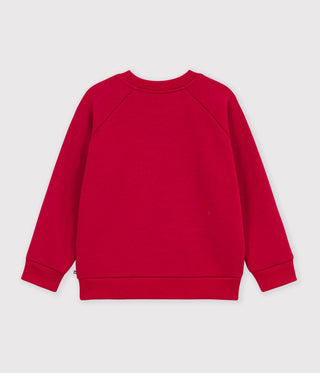 Children's Animal Design Cotton Sweatshirt