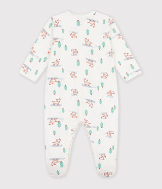 Babies' Dog Print Fleece Pyjamas