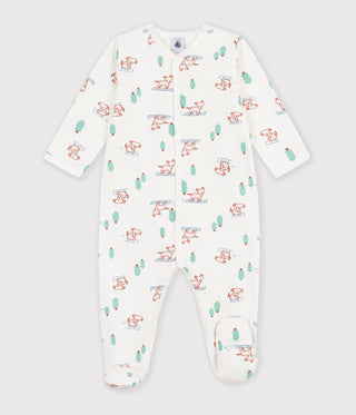 Babies' Dog Print Fleece Pyjamas