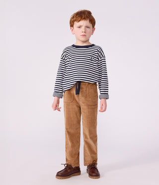 Boys' Straight Corduroy Trousers