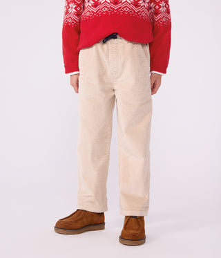 Boys' Straight Corduroy Trousers