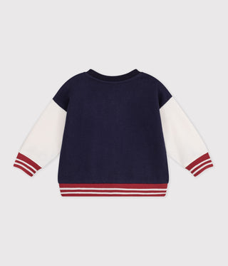Babies' Two-Tone Cotton Jacket