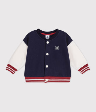 Babies' Two-Tone Cotton Jacket