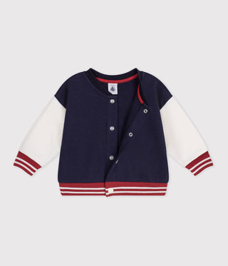 Babies' Two-Tone Cotton Jacket