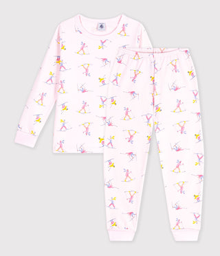 Children's Pyjamas in Ski-Print Fleece