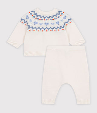 Babies' Jacquard Knit Outfit For Babies