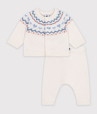 Babies' Jacquard Knit Outfit For Babies