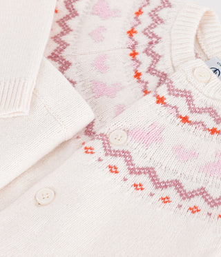 Babies' Jacquard Knit Outfit