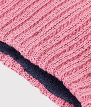 Babies' Plain Fleece-Lined Knitted Snood