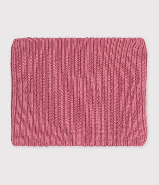Children's Plain Fleece-Lined Knitted Snood