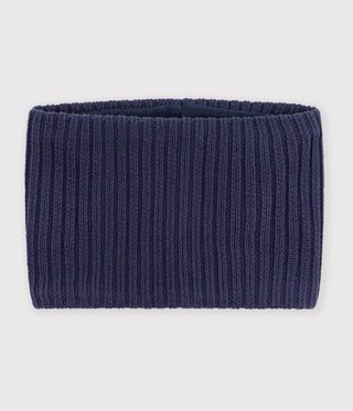 Children's Plain Fleece-Lined Knitted Snood