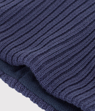 Children's Plain Fleece-Lined Knitted Snood