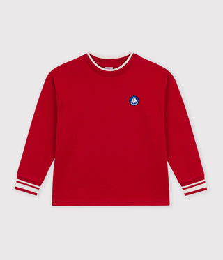 Children's Long-Sleeved Plain Cotton T-Shirt
