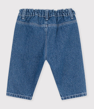 Babies' Plain Denim Trousers