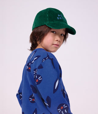 Children's Bunny Print Cotton Sweatshirt