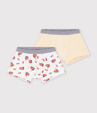 Boys' Fireman Print Cotton Boxers - 2-Pack