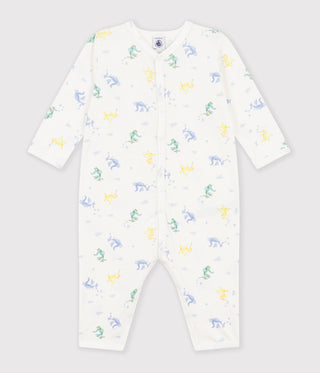 Babies' Cotton Long Jumpsuit