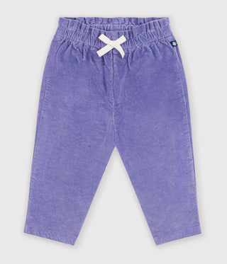 Babies' Plain Corduroy Trousers