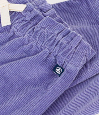 Babies' Plain Corduroy Trousers