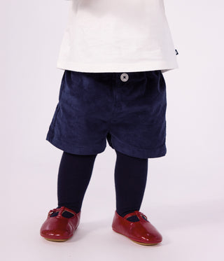 Babies' Plain Corduroy Shorts