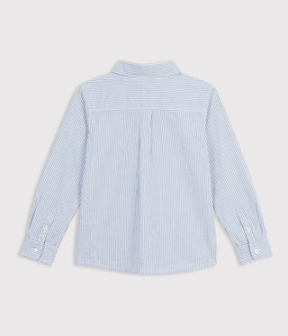 Boys' Stripy Cotton Shirt