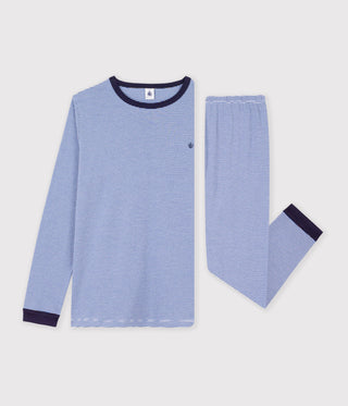 Junior Stripy Cotton Pyjamas