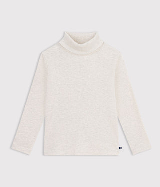 Children's Plain Cotton Rollneck Top