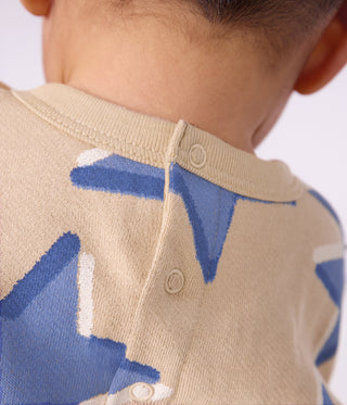 Babies' Star-Print Cotton Sweatshirt