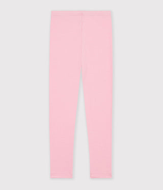 Girls' Plain Cotton Leggings