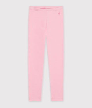 Girls' Plain Cotton Leggings