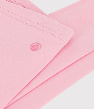 Girls' Plain Cotton Leggings